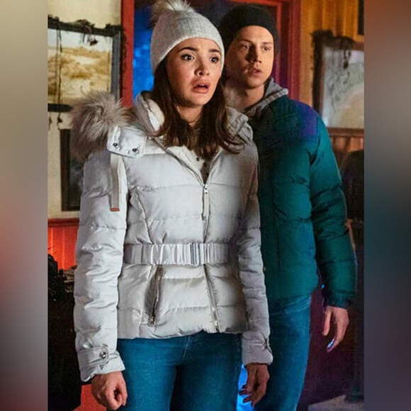 Zara Cream Color Buffer Jacket /duck Down/ Water Repellent/ - Picture 5 of 8